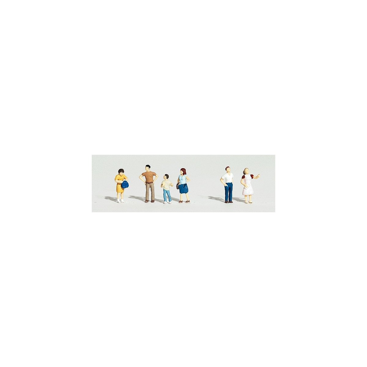 Scenic Accents(R) Figures -- Window Shoppers pkg(6), HO Woodland Scenics 1825