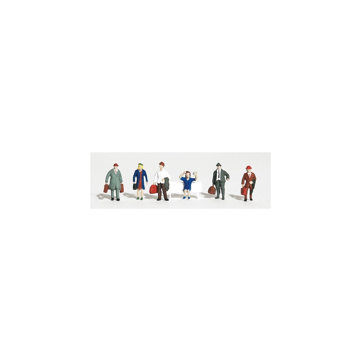 Travelers - Scenic Accents(R) -- pkg(6), HO Woodland Scenics 1840