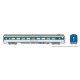 CC&F Lightweight Coach - Ready to Run - Super Continental Line(TM) -- Delaware & Hudson 31 (gray, , HO, Rapido Trains Inc 100390