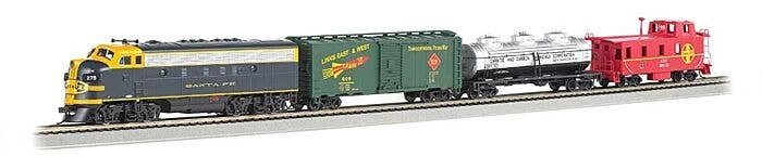 Thunder Chief Train Set -- Santa Fe, HO, Bachmann Industries 826