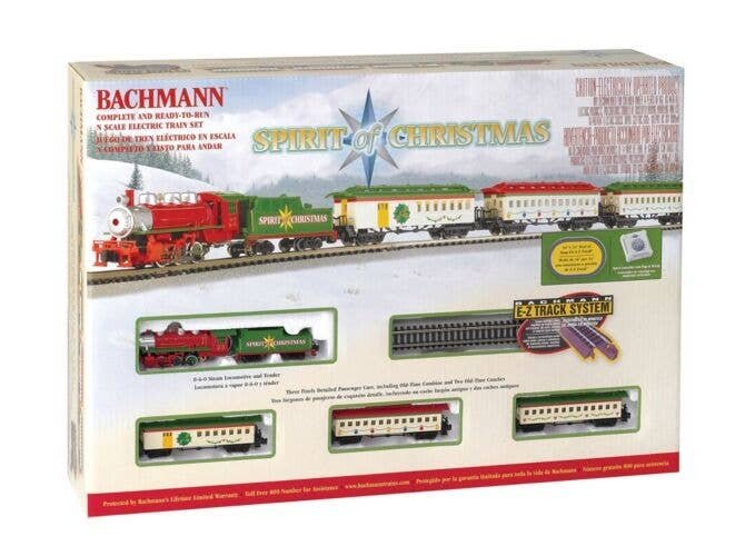 Spirit of Christmas Train Set, N, Bachmann Industries 24017