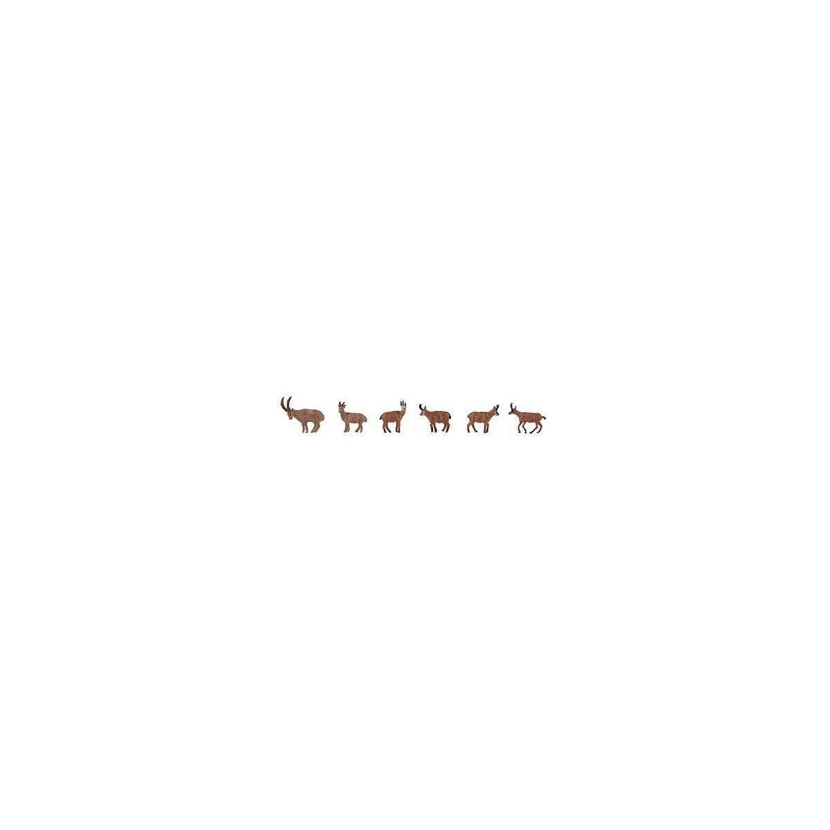 Ibexes and Chamois -- pkg(6), HO Faller Gmbh 151913