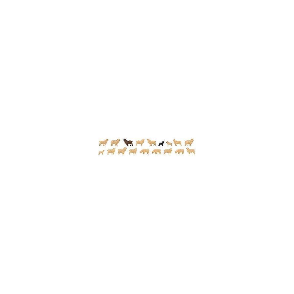 Domestic Sheep -- pkg(18), HO Faller Gmbh 151917