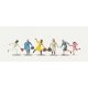 Hurrying Female Passengers -- pkg(6), HO Merten 210971