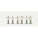 Traffic Policemen -- pkg(6), HO, Merten 212252