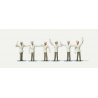 Traffic Policemen -- pkg(6), HO Merten 212252