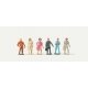 Passengers - Economy Series -- 1 pkg(6), HO Merten 215001