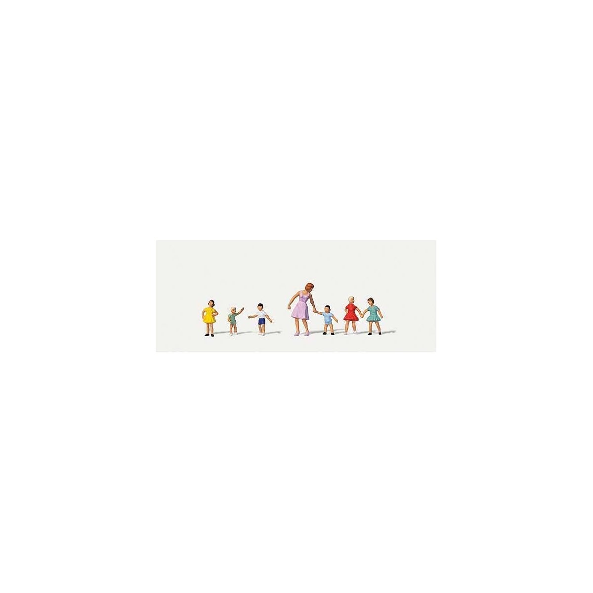 At Kindergarten -- pkg(7), HO Merten 212591