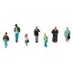 People Waiting -- pkg(7), HO Faller Gmbh 151635