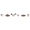 Storks with Nests -- pkg(6), HO Faller Gmbh 151908
