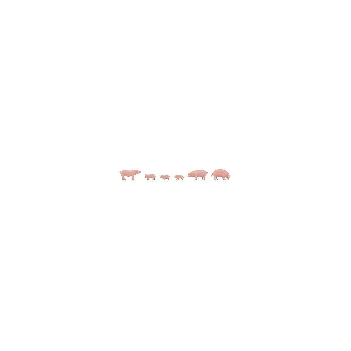 Pigs -- pkg(6), HO Faller Gmbh 151910