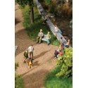 Sitting People -- Set 1 pkg(7), HO, Faller Gmbh 151662