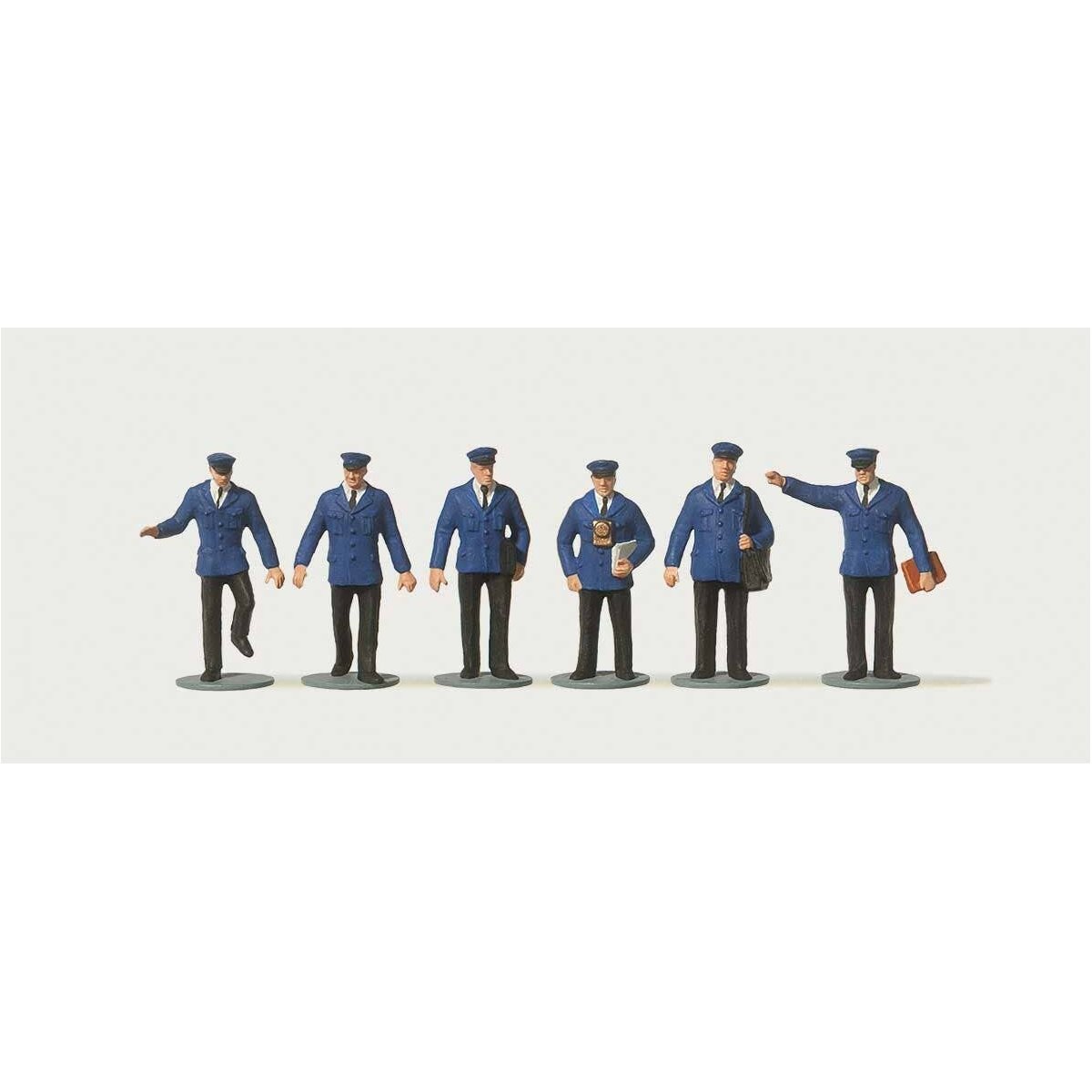 German Railroad Staff -- pkg(6), HO Merten 212529