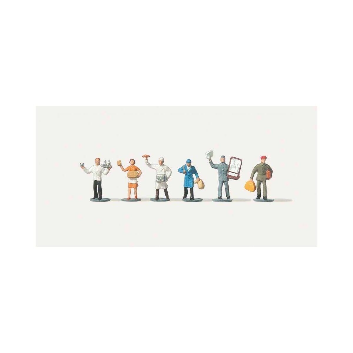 Salespeople and Porters -- pkg(6), N Merten 270800