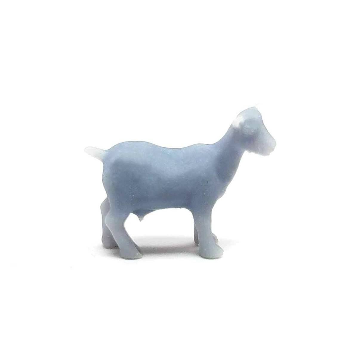 Farm Goats -- pkg(5), HO ALL SCALE MINIATURES 870996