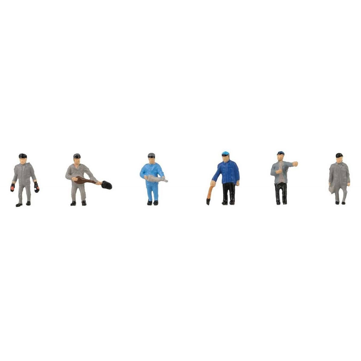 Steam Locomotive Crew -- pkg(6), N Faller Gmbh 155610