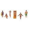 At the Beach -- pkg(6), HO Faller Gmbh 151688