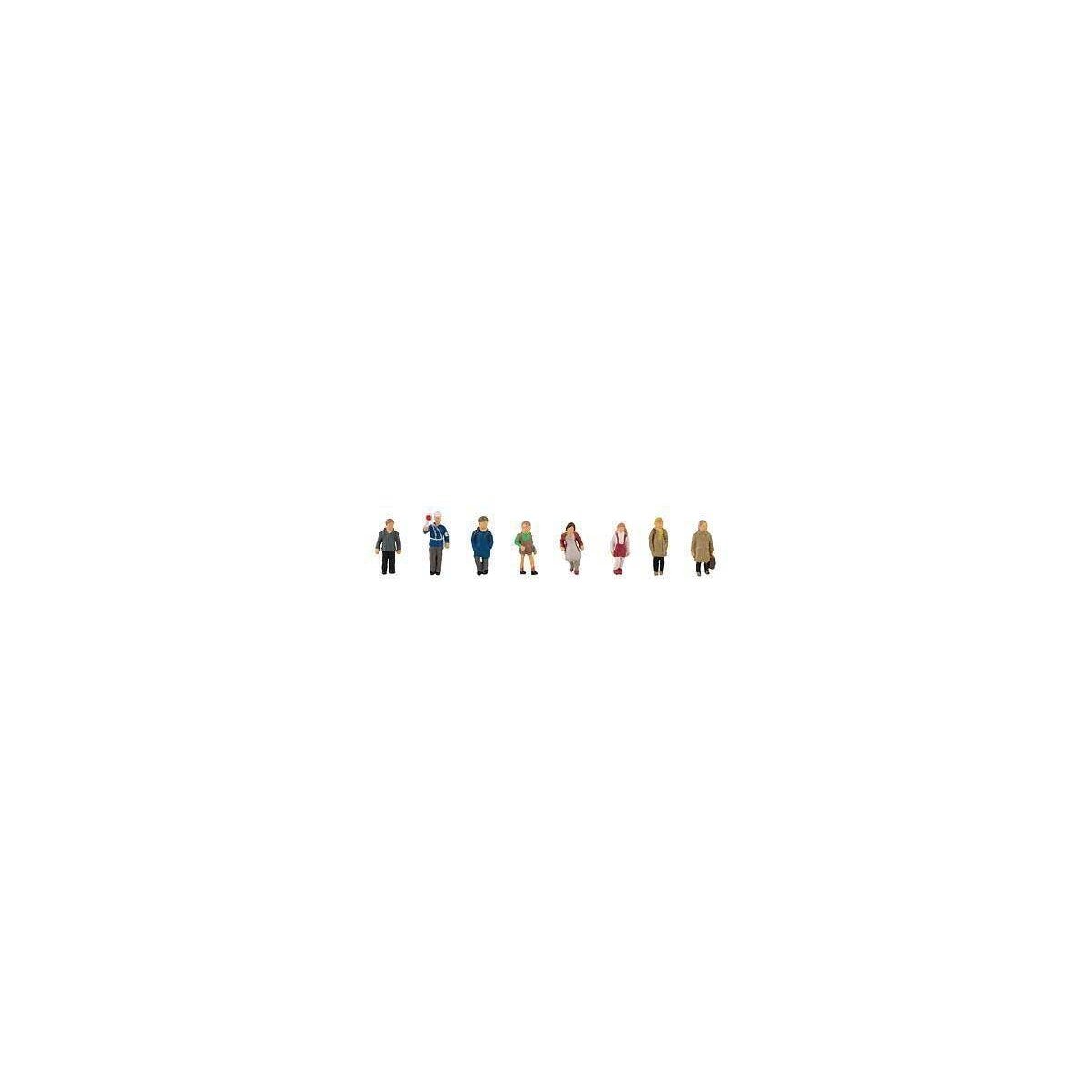 Children on the Way to School pkg(8), HO Faller Gmbh 151622