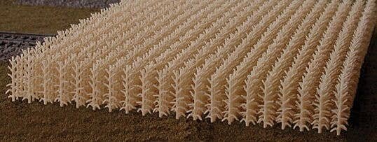 Cornfield Kit - 1120 Stalks - 66-3/8 sq in 428 sq cm -- Autumn Harvest, HO, Bluford Shops 204