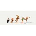 Motor Boat Drivers and Water Skiers -- pkg(6), HO, Merten 212534