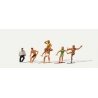 Motor Boat Drivers and Water Skiers -- pkg(6), HO Merten 212534