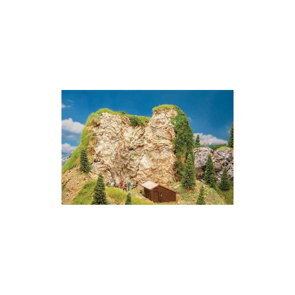 Rock Foil Sheet -- Ochre, HO, Faller Gmbh 171802