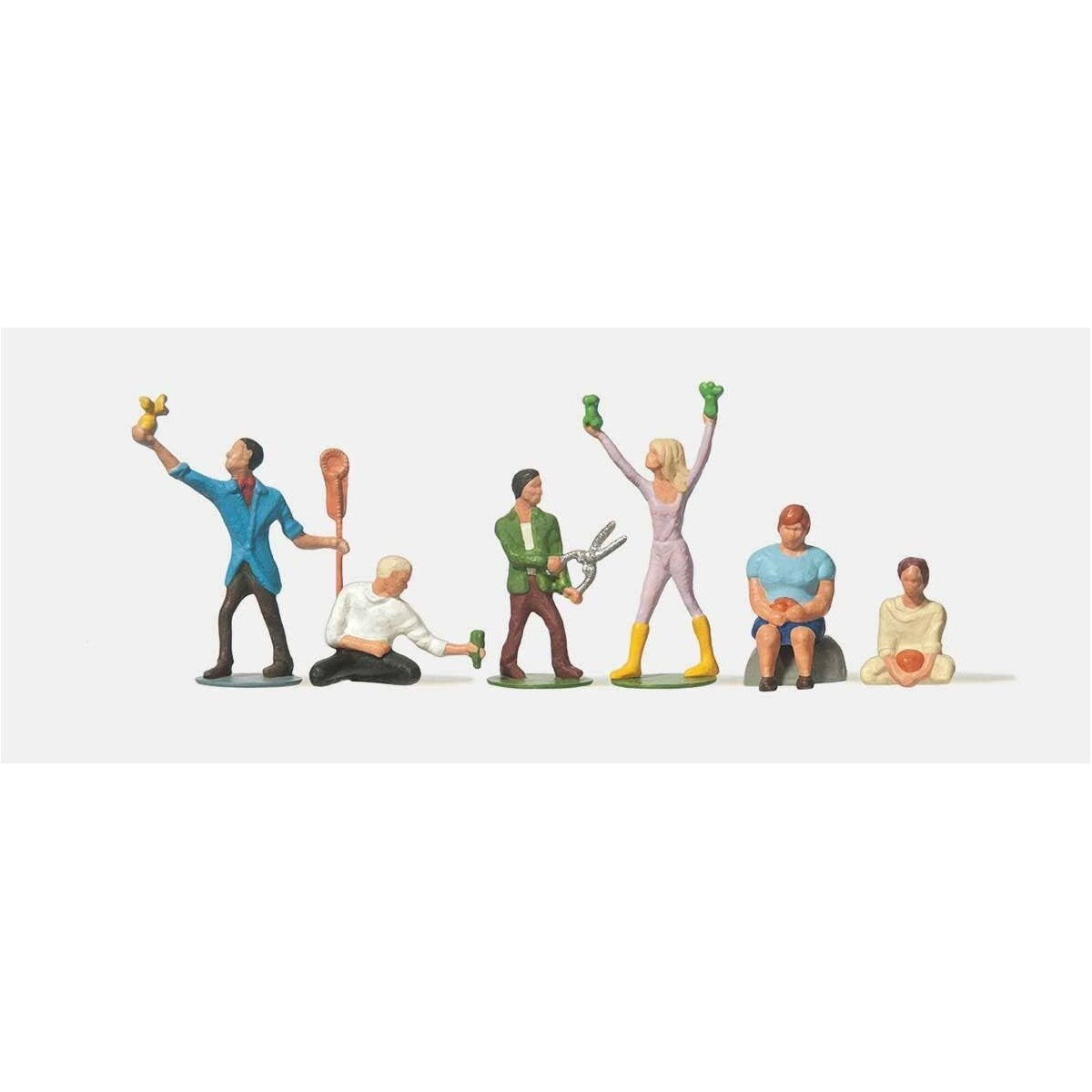 Gardeners -- pkg(6), HO Merten 212510