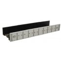 Decorated Code 80 Plate-Girder Bridge -- New York Central (silver, black), N, Atlas Model Railroad Co. 2551