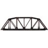 Through Truss Bridge Kit w/Code 80 Rail -- Silver, N Atlas Model Railroad Co. 2571