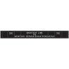 Decorated Plate Girder Bridge w/Code 100 Track -- Kit - St. Louis-San Francisco (Frisco, black, Shortest Line Slogan), HO, Atlas