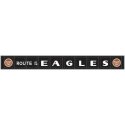 Decorated Plate Girder Bridge w/Code 100 Track -- Kit - Missouri Pacific (black, red, Buzz Saw Logo, Eagles Slogan), HO, Atlas M