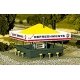 Refreshment Stand -- 3-3/8 x 4-1/4′ 8.4 x 10.7cm, HO, Atlas Model Railroad Co. 715
