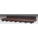 Through Plate-Girder Bridge w/Code 100 Track Add-On -- Kit - Single Track, Bridge: 8′ 20.3cm, Track: 9′ 22.9cm, HO Atlas Mod