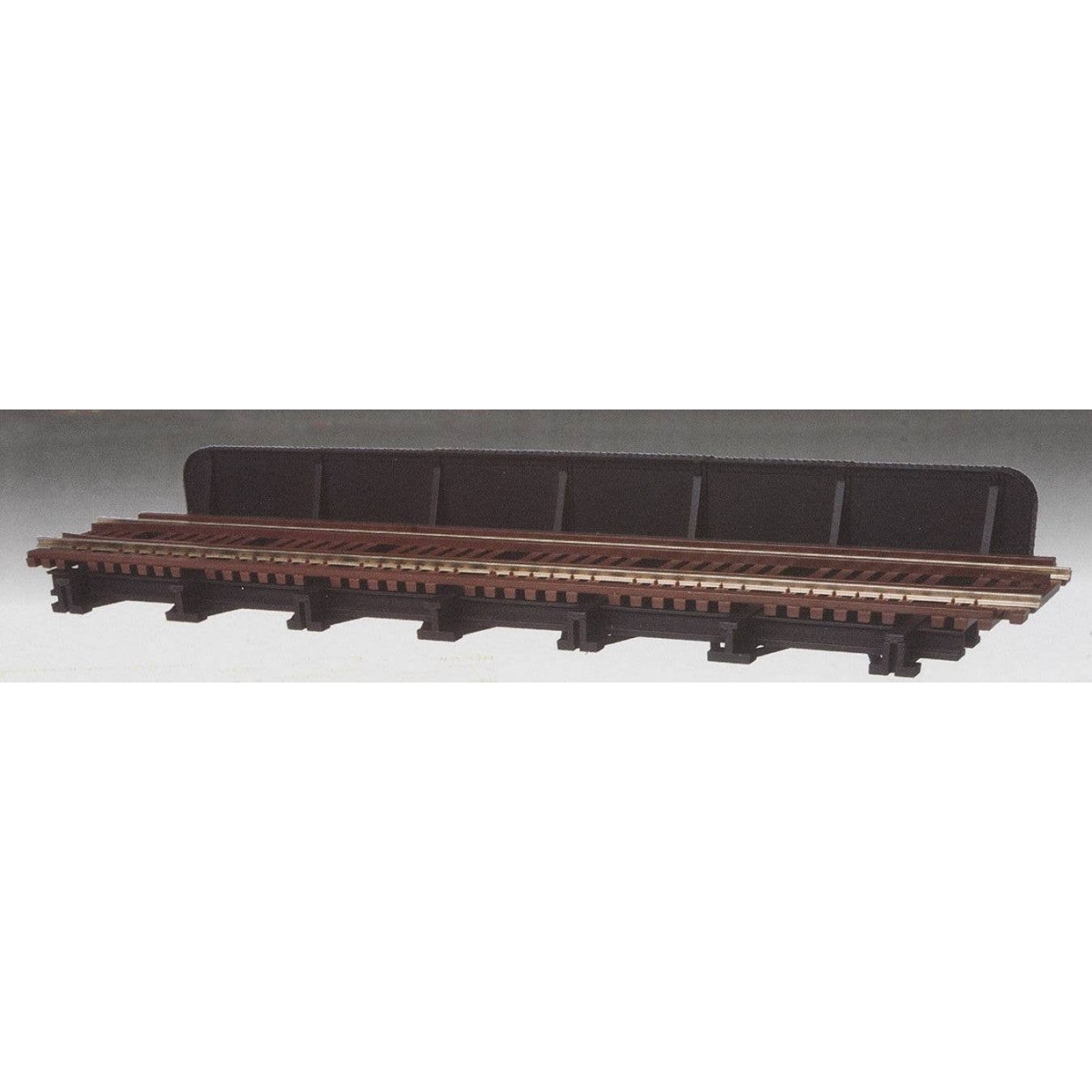 Through Plate-Girder Bridge w/Code 100 Track Add-On -- Kit - Single Track, Bridge: 8′ 20.3cm, Track: 9′ 22.9cm, HO Atlas Mod