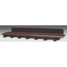 Through Plate-Girder Bridge w/Code 100 Track Add-On -- Kit - Single Track, Bridge: 8′ 20.3cm, Track: 9′ 22.9cm, HO Atlas Mod