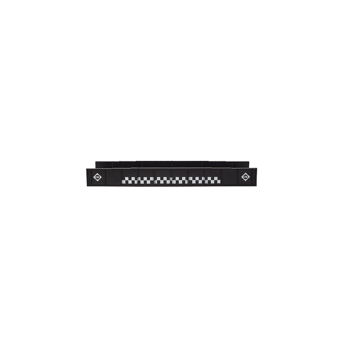 Decorated Plate Girder Bridge w/Code 100 Track - Kit -- Erie (black, white), HO Atlas Model Railroad Co. 890