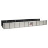Code 100 Plate Girder Bridge -- Union Pacific (silver w/red, white, blue Logo), HO Atlas Model Railroad Co. 899