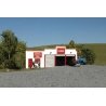 Farm Fresh Dairy False-Front Building -- Assembled - 3-1/2 x 1/2 x 1-3/8′ 8.9 x 1.3 x 3.5cm, N Bachmann Industries 35052