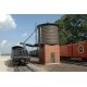 Branch Line Water Stop (Tower) - Scene Scapes(R) -- 2-3/8 x 3 x 4-1/2′ 6 x 7.6 x 11.4cm, HO Bachmann Industries 35112