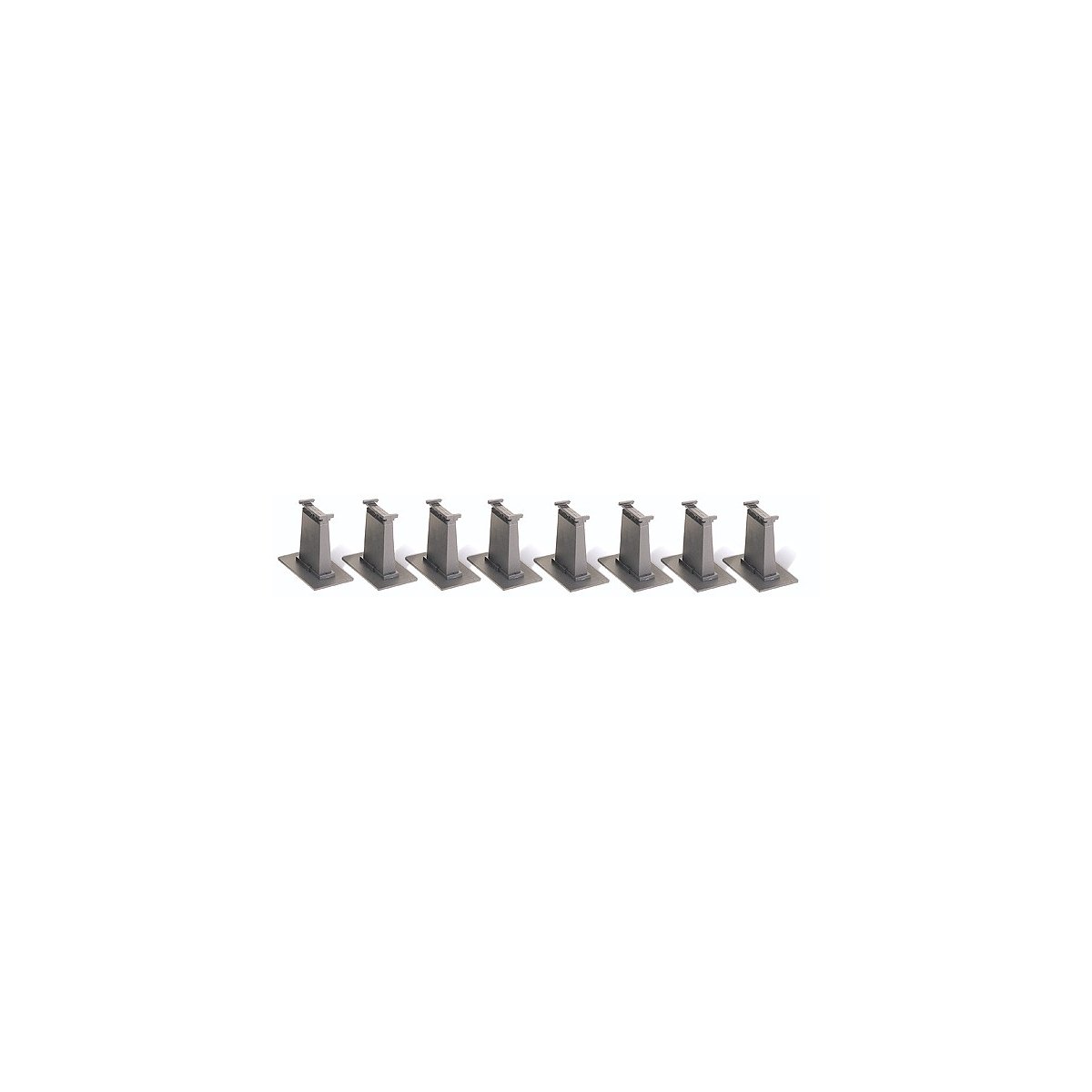 Tall Pier Set - E-Z Track(R) -- 8-Piece, HO Bachmann Industries 44472