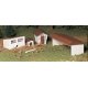 Plasticville U.S.A.(R) Classic Kits -- Farm Out-Buildings pkg(3), O Bachmann Industries 45604