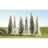 Snow Covered Pines - SceneScapes(TM) -- 5 to 6′ 12.7 to 15.2cm pkg(24), All Scales, Bachmann Industries 32154