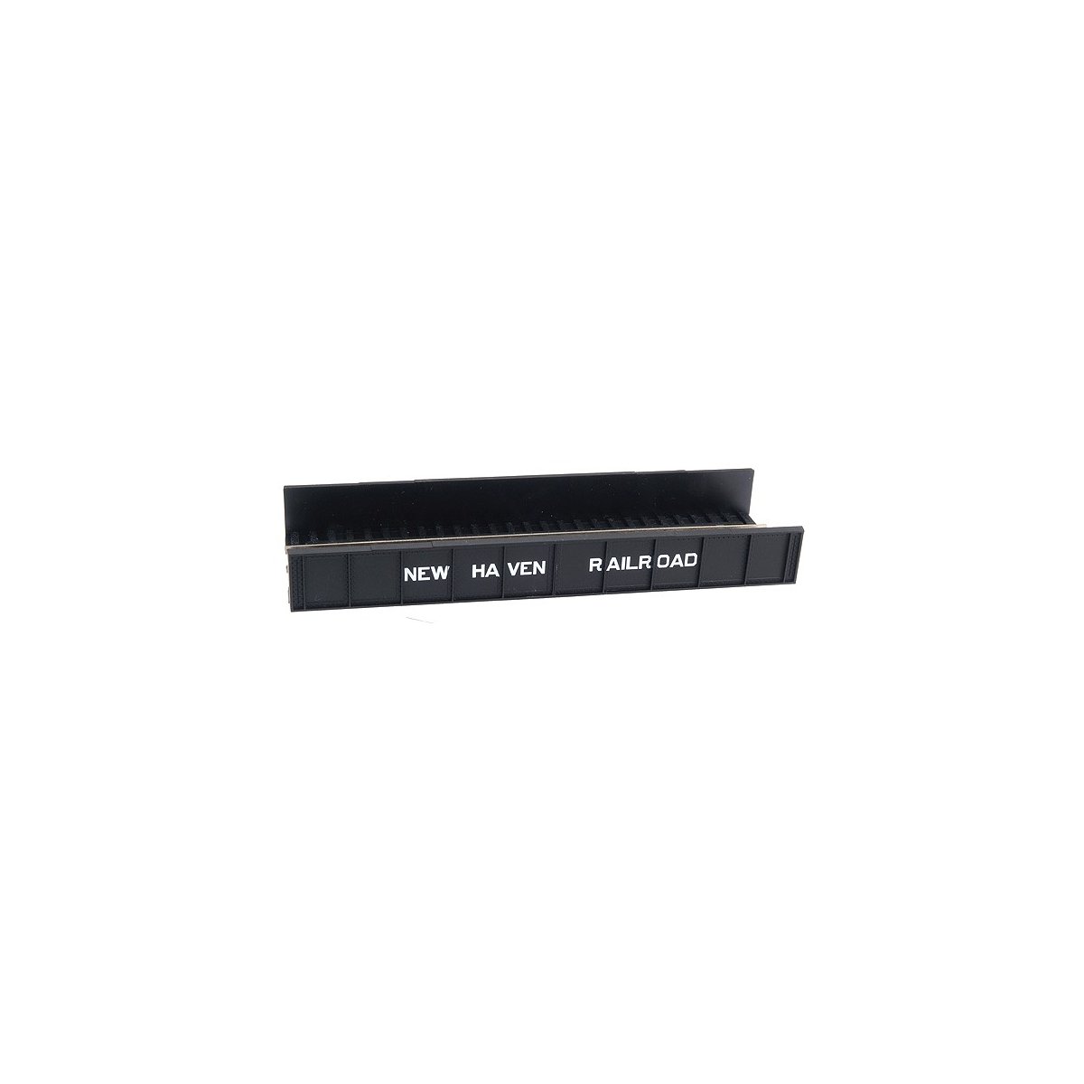 Decorated Code 80 Plate-Girder Bridge -- New Haven (black, white), N Atlas Model Railroad Co. 2557