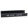 Decorated Code 80 Plate-Girder Bridge -- New Haven (black, white), N Atlas Model Railroad Co. 2557