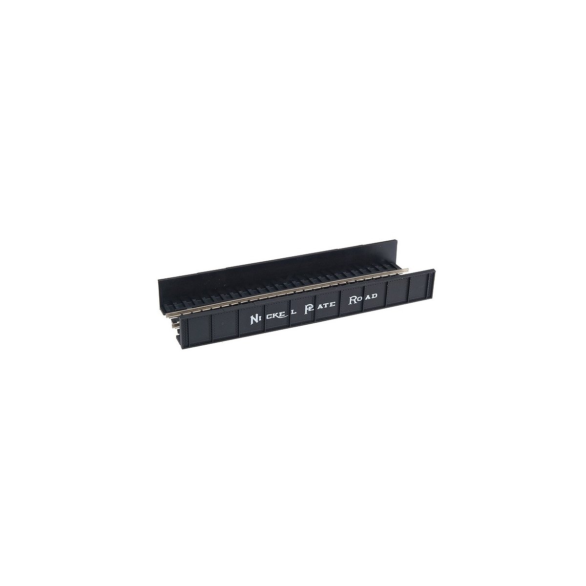 Decorated Code 80 Plate-Girder Bridge -- Nickel Plate Road (black, white), N Atlas Model Railroad Co. 2558