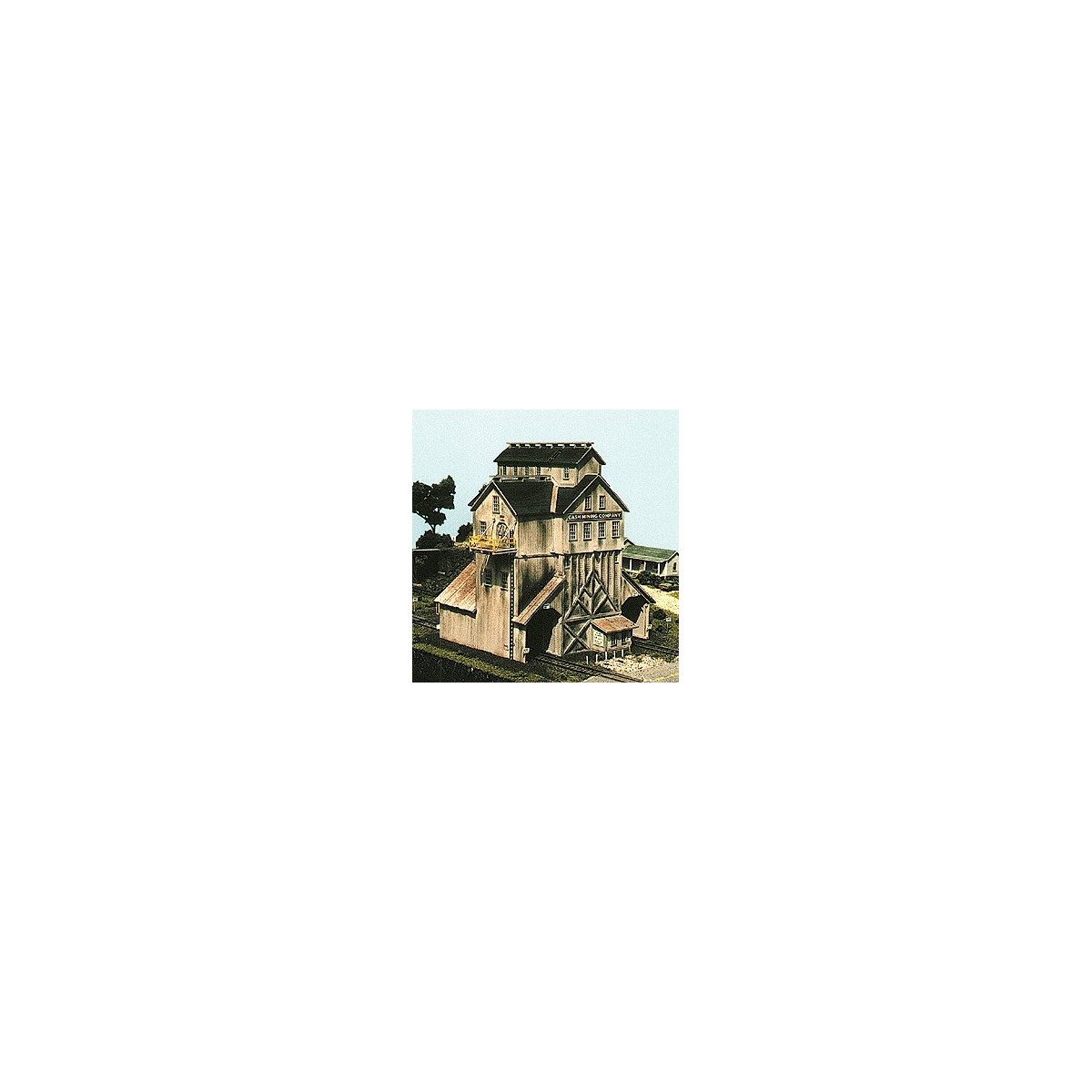Cash Mine Works Ore House -- 4 x 4-1/2 x 5′ 10 x 11.2 x 12.5cm, N Blair Line 86