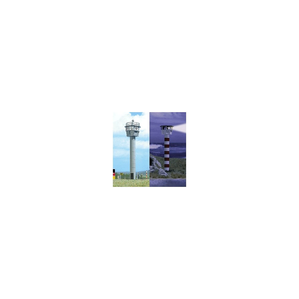 Border Guard Watchtower -- 6-5/8′ 16.5cm, HO Busch Gmbh & Co Kg 1015