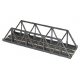 65′ Warren Truss Bridge - Kit -- Code 100 Nickel-Silver Rail - 9′ 22.9cm, HO Atlas Model Railroad Co. 883