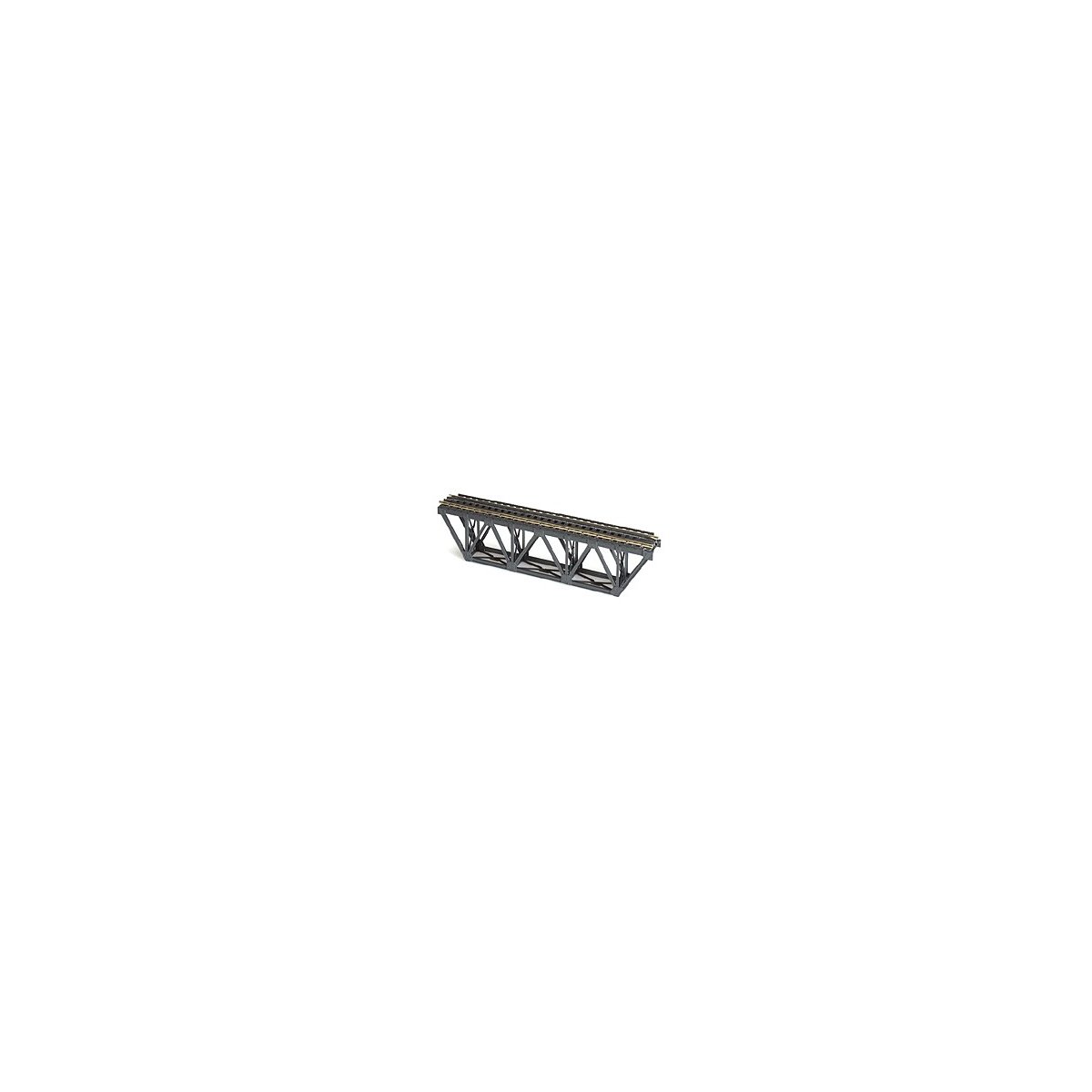 65′ Deck Truss Bridge - Kit -- Code 100 Nickel-Silver Rail - 9′ 22.9cm, HO Atlas Model Railroad Co. 884