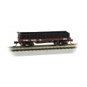 Old-Time Wood Gondola - Ready to Run -- United States Military Railroad 203 (red, black), N, Bachmann Industries 15454